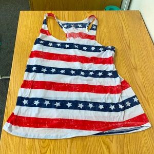 American Flag Tank Top